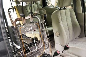 sedili automobile acciaio trafilato